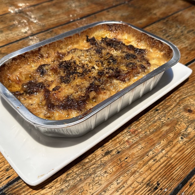 Celeriac, sage and black garlic gratin