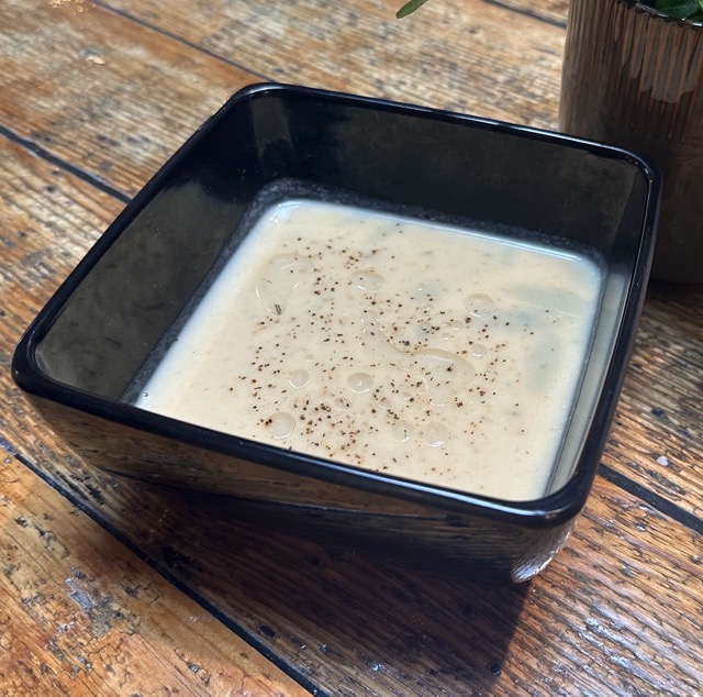 Roast parsnip and rosemary soup