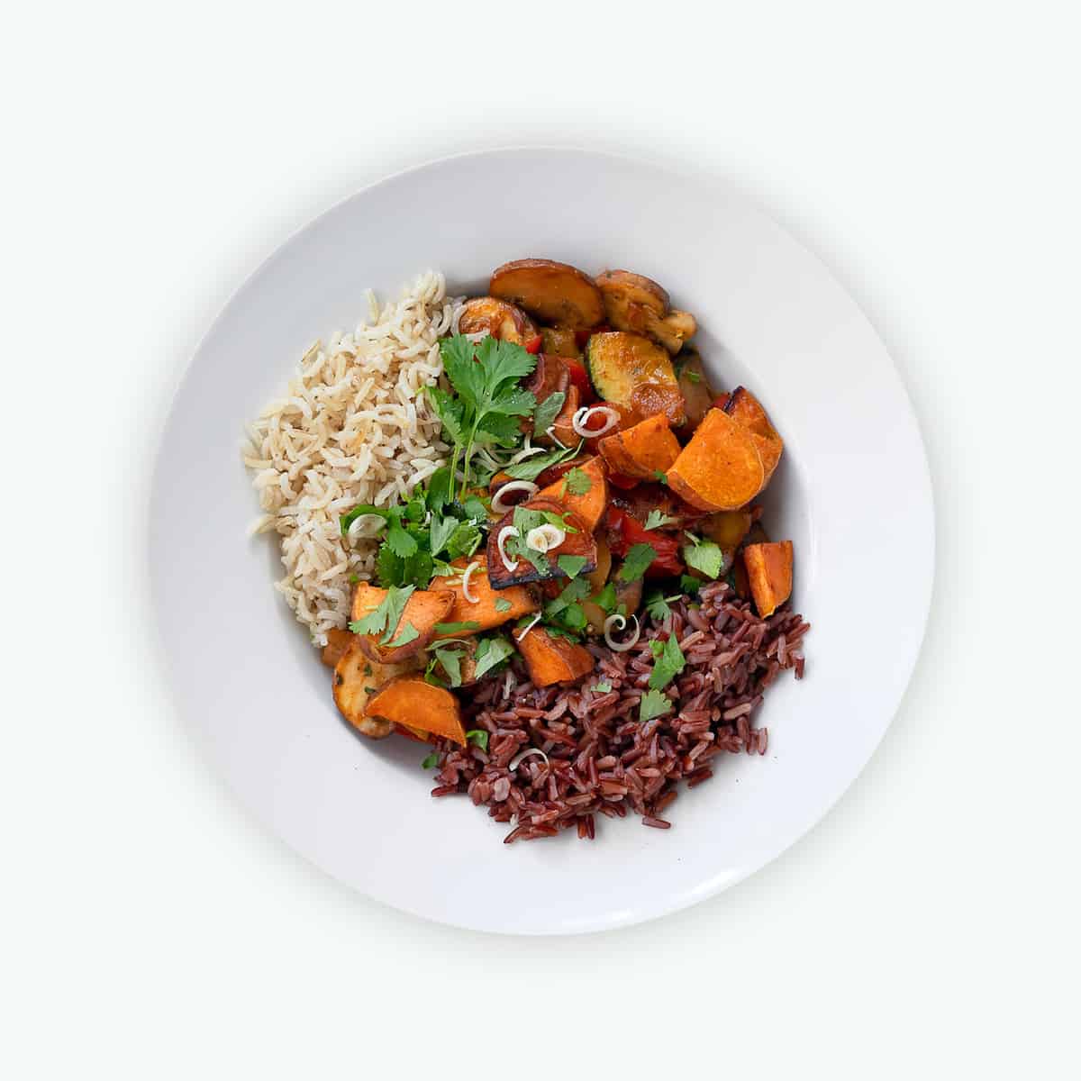 Roasted Sweet Potato & Rice
