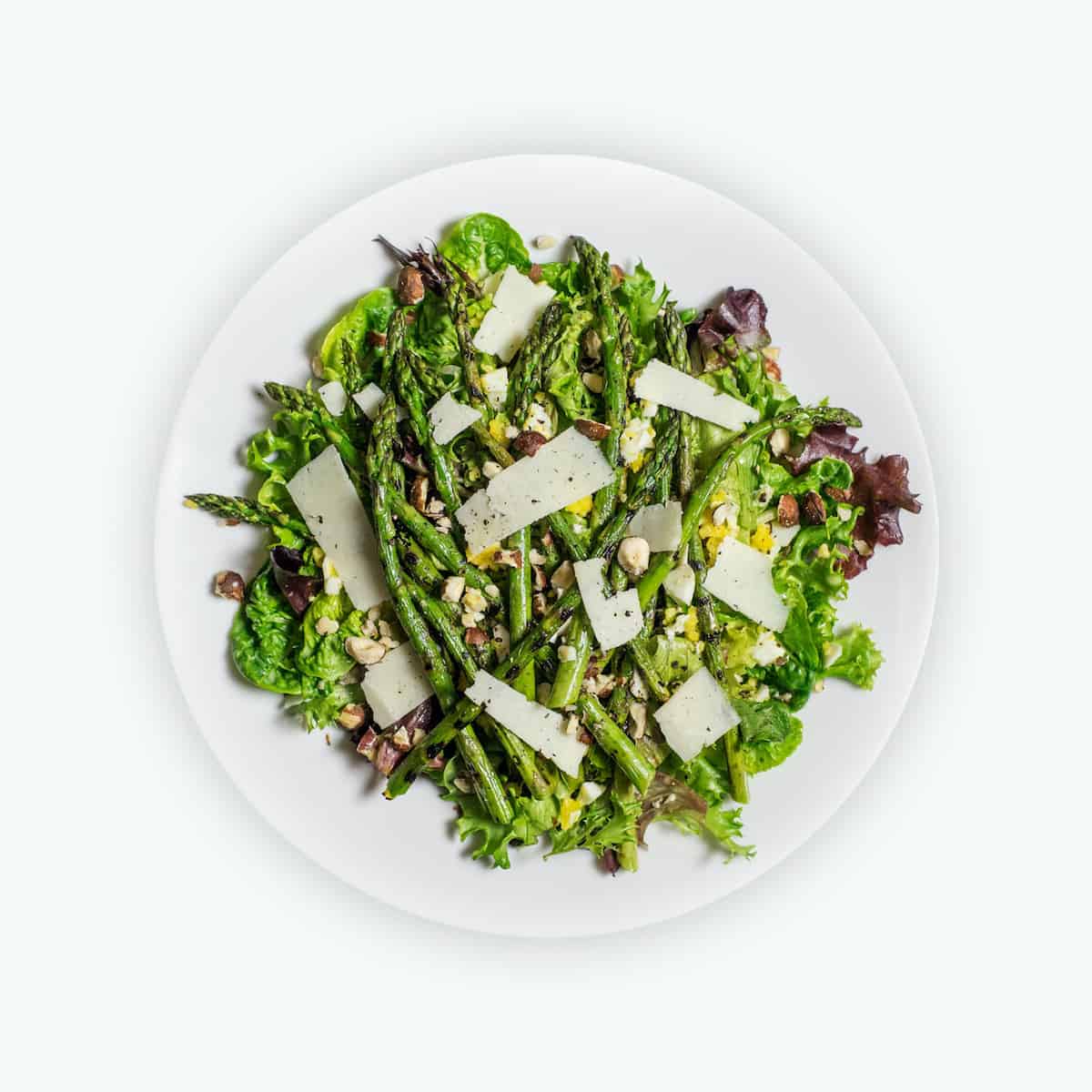 Grilled Asparagus Salad